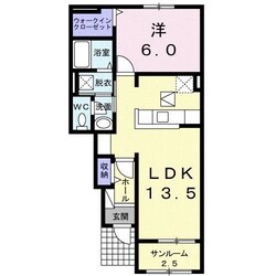 ラフレシール　IIの物件間取画像